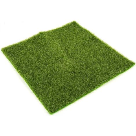 Gazon Artificiel Gazon Synthétique Exterieur et Intérieur Herbe Vert Mat Haute Densité en Plastique pour Jeux Maison Terrasse Jardin (Size : 30x30cm) (1/5)