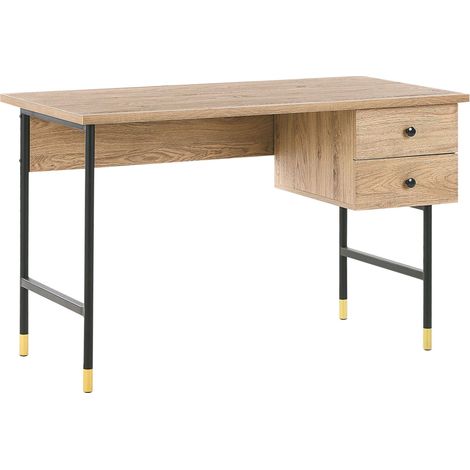 Scrivania da ufficio 120 x 60 cm in legno chiaro Abilen