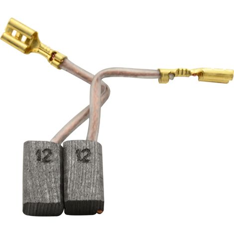 Balais de charbon 6x8x14mm – Lot de 2 pour scie Fein MSF 642 – Arrêt automatique pour performance optimale (1/2)
