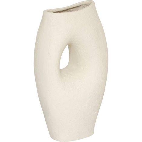 Jarrón Brea, 51 cm de altura, blanco - Atmosphera créateur d'intérieur (1/3)