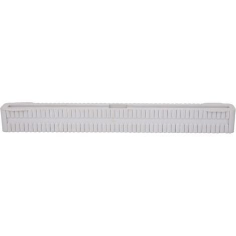 Support de boîte d'aileron central en nylon pour longboard de 10 pouces, universel et blanc
