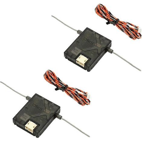 2 récepteurs satellite DSMX pour récepteurs AR6210, AR8000, AR9020 et AR12120 (1/5)