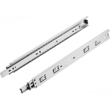 SOTECH 1 Paar Vollauszüge KV-50-H45-L750-NF 750 mm (50 Kg Belastbarkeit, Höhe 45 mm, Stahl verzinkt) (1/5)