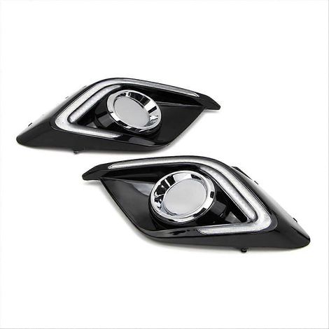 Feux de jour à DEL avec clignotants ambre et feux antibrouillard pour Mazda 3 (2014-2016) - Accessoire JXLGV (1/5)