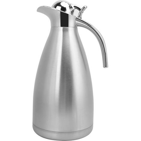 Bidon isotherme en acier inoxydable 2L pour eau et café, bouteille thermos isolée sous vide (1/5)