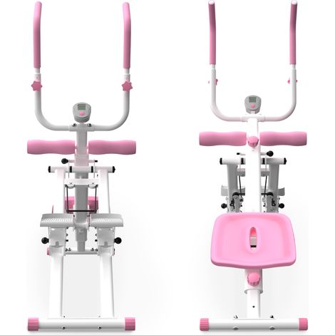 Stepper 2-en-1 & Ventre Plat Pliable – Équipement Multifonctionnel de Fitness Corps Entier pour Salle de Sport à Domicile (1/5)