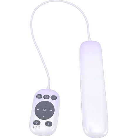 Kissenlautsprecher zum Schlafen, Mini-Wireless-Bluetooth-5.4-Lautsprecher für unter dem Kissen, Generator für weißes Rauschen mit 36 ​​Geräuschen und 3 Auto-Off-Timern, für Seitenschläfer (LILA)