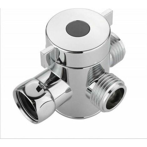 3-Wege-T-Adapter, 1/2"-einstellbares Duschventil - AquaForge
