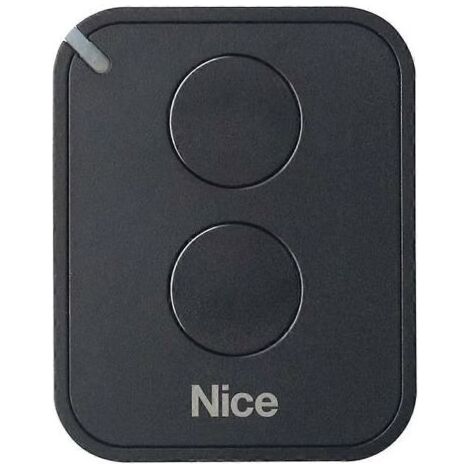 Télécommande NICE FLO2RE pour l'automatisation des portails et portes de garage, émetteur ON2E/A à deux boutons (pour NICE RB400 et (1/4)