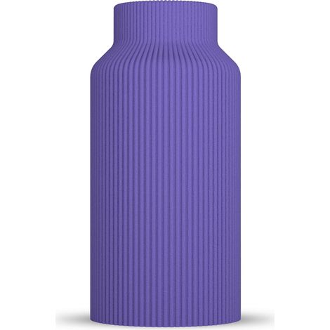 Vase Rabella - Vase décoratif moderne pour herbe de la pampa et fleurs séchées - Style scandinave pour salon - Objet design 3D en plastique (PLA) - Léger et incassable (1/5)