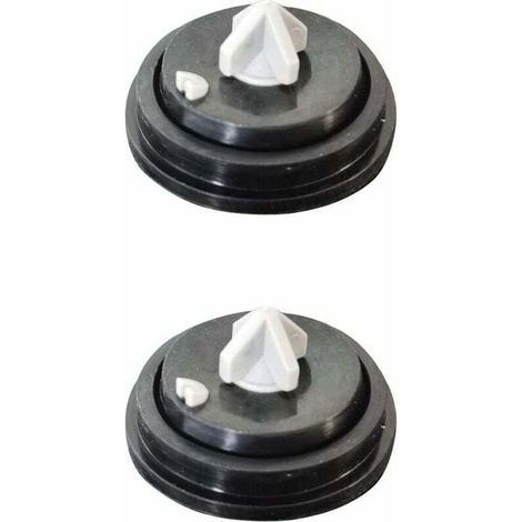 Lot de 2 Rondelles de Diaphragme en Caoutchouc de Rechange Compatibles,Rondelles de Diaphragme de Soupape,Membrane pour Robinet Flott,Valves à Flott,Membrane Joint pour Robinet Flott, (1/4)