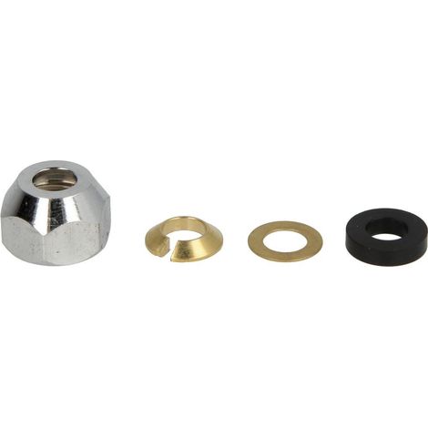 Raccord de serrage 1/2’’ x 12 mm chromé