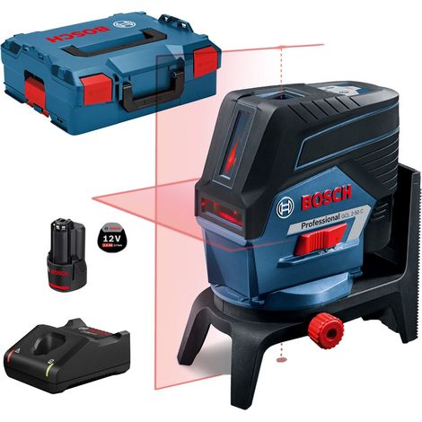 Bosch GCL 2-50 C Professional nivel láser negro y azul