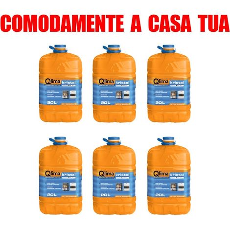 Qlima Kristal Combustibile Per Stufe Portatili Inodore Pack Of 6x20 Lt (1/3)