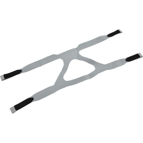 Sangle Anti-Ronflement Universelle en Nylon Élastique pour Respirateur - Gris