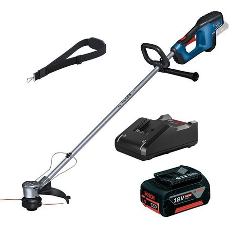 Bosch GRT 18V-33 18V Professional Cordless Brushless Grass Trimmer + 5ah Battery