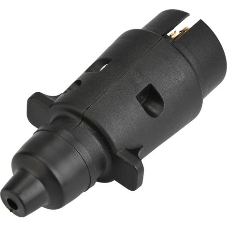 7-poliger Stecker für Wohnwagen-Anhängerkupplung, europäischer Standard, 12-V-Anschluss (1/5)