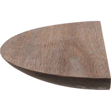 Étagère murale flottante en bois, style rustique marron foncé, idéale pour ranger divers objets. (1/5)