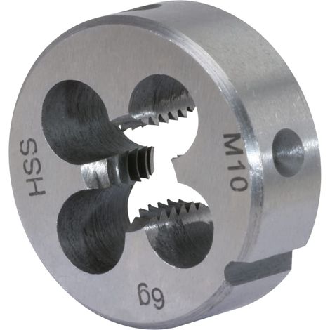 KS Tools 331.0637 - Filiera 331.0637-Filiera 25 x 9 mm-M8 x 1.25, scatola 331.0632, in acciaio