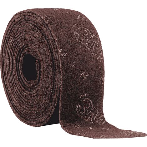 Rouleau abrasif non tisse 3M Scotch-Brite CF-RL 100mm x 10m A VFN (1/6)