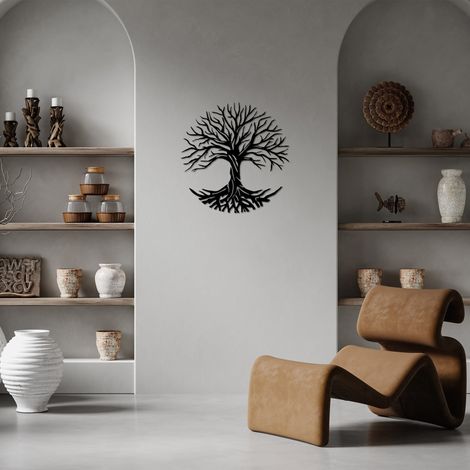 Cuadro Moseloti, Estructura de Metal, 68x70h cm Negro (1/3)