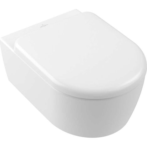 Villeroy & Boch Skyla pack cuvette suspendue - Twistflush - CeramicPlus - blanc (1/2)