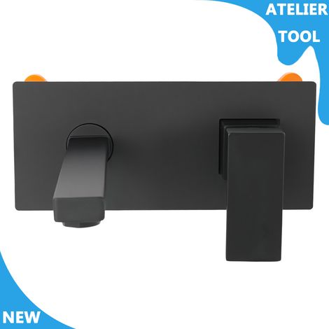ATELIER G1/2 In-wall robinet de salle de bain cuisine intégré robinet en cuivre avec boîte pré-intégrée (1/5)