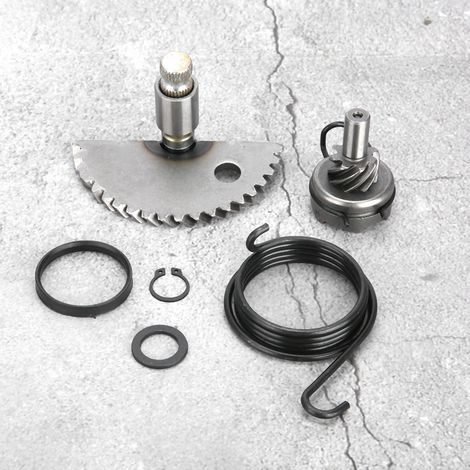 Ensemble pignon intermédiaire de démarreur à kick en aluminium pour scooter GY6 50CC 80CC 139QMB (1/5)