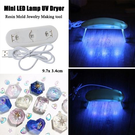 Lampe UV LED pour résine, séchoir à ongles professionnel, accessoires de manucure