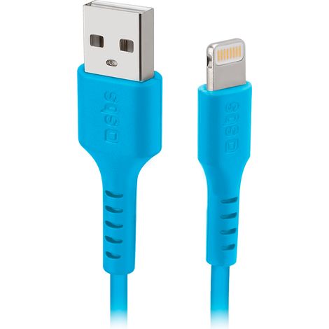 USB-A-auf-iPhone-Lightning-Kabel – Blau (1/3)