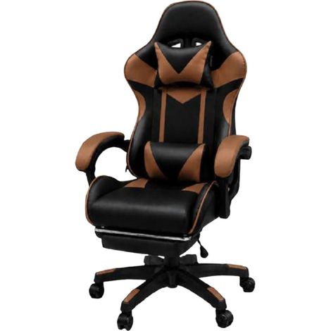 Ecoprice Sedia Gaming Similpelle ProPlayer Nero/Marrone