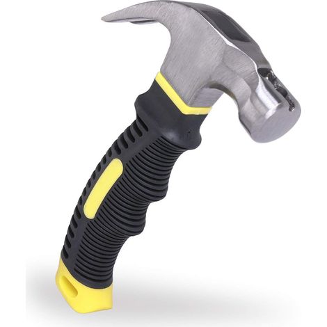 Marteau À Griffe - Tête En Acier Allié Forgé À Froid - Embout Magnétique Pour Clous - 227 G - 21,5 Cm