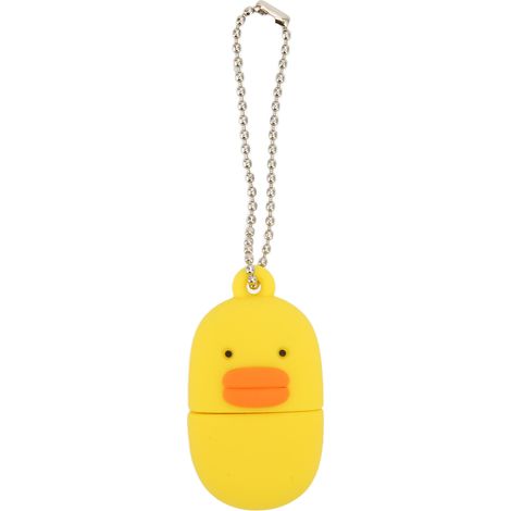 Clé USB Canard Jaune Mignon 64GB en Forme de Saucisse Anti-Interférence Électromagnétique USB 2.0
