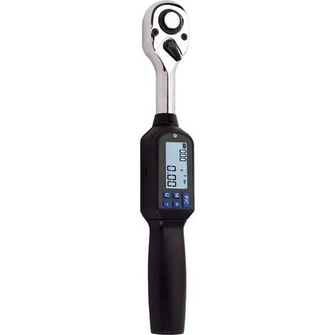 Clé dynamométrique numérique portable ES3-100AN 1/2 pouce, grand écran rétroéclairé, alarme sonore LED, mesure des pics en temps réel, quatre unités de mesure, multifonctionnelle et pratique. (1/5)