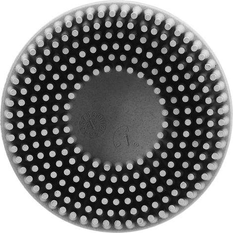 Disque abrasif à lamelles 2 pouces, embout à soies pour meuleuse, élimine bavures, rouille et revêtements sur métal, gris, lot de 1 (1/5)