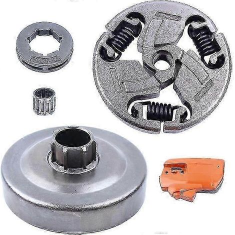 Kit de 5 couvercles d'embrayage et de frein pour tronçonneuse, compatible avec Husqvarna 359 et 357. Pièces de rechange pour tambour d'embrayage 3/8" -sy SZRH AX (1/4)