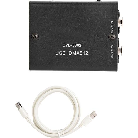 3-Kanal-DMX-Controller, Lichtsteuerung kompatibel mit DMX-512-Eingang zur Steuerung von Computer-Sweep-Lights, Moving Heads und anderen Beleuchtungskörpern.