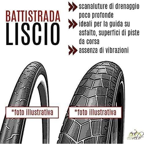 COPERTONE RUOTA PNEUMATICO GOMMA 2 1/2-16 RUOTE MOTO PIAGGIO CIAO SI BRAVO LEGA PNEUMATICO 16” PER CICLOMOTORE (1 COPERTONE)