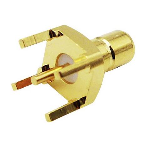TRU COMPONENTS SMB-015 5972576 Connecteur SMB embase femelle, verticale 50 Ω 1 pc(s) W029111 (1/2)