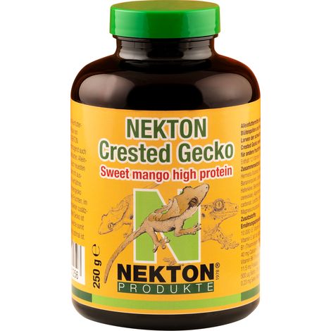 NEKTON Crested Gecko - alimento equilibrado para geckos crestados con mango añadido 100 g (1/3)