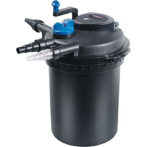 CPF 10000 Bio Druckteichfilter 12000l inkl.11 Watt UVC Klärer mit Kurbelreinigung