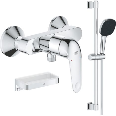Pack douche mécanique Swift 2023 avec ensemble de douhe Vitalio Comfort 110 et tablette
