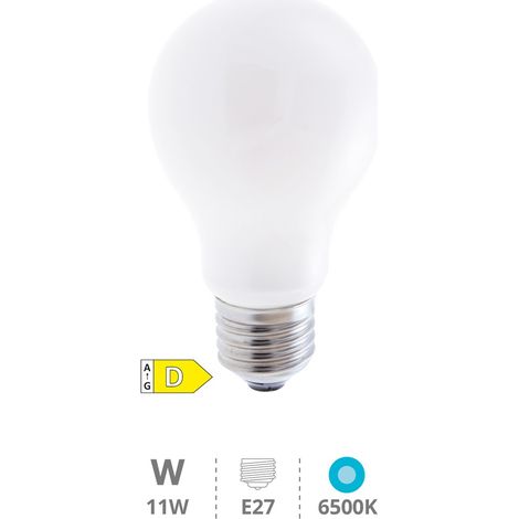 Bombilla LED estándar Serie Cristal 11W E27 6500K (1/3)