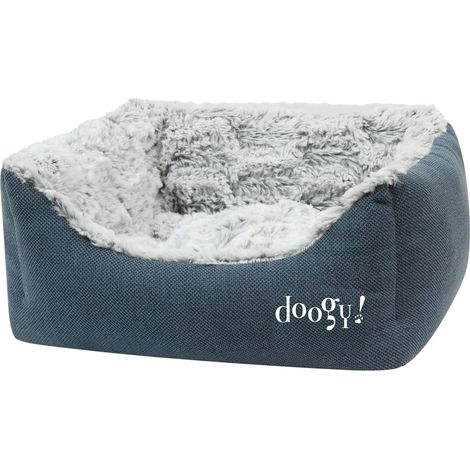 Sofa ouatinée Doogy Whooly bleu : Grand modèle
