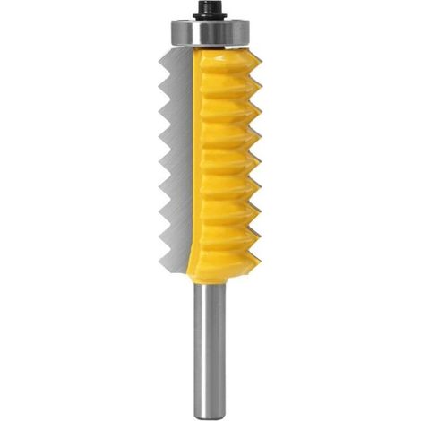 8 mm erhöhter Schaft für Paneel-„V“-Verbindungen, Keilzinkenfräser für Holzzapfen, Kegelzapfenfräsmaschine für die Holzbearbeitung (8X19X54)