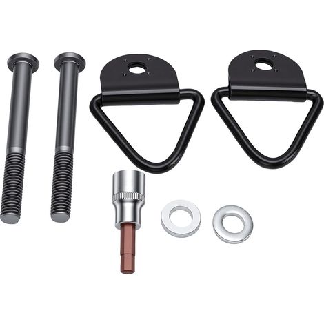 Supports d'arrimage de Lit de Camion à Anneau en V TA64005 avec Douille de Boulon et Outil, Ajustement Direct pour N200 N300 N400 2005 à 2025 (1/5)