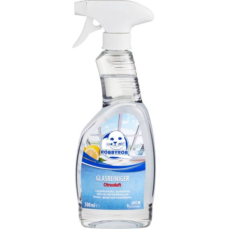 Robbyrob Glasreiniger mit Citrusduft 500 ml