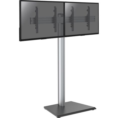 Support sur pied pour 2 écrans TV 43'' - 49'' - Hauteur 175cm - A poser (1/3)