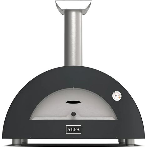 Forno a GPL per 3 Pizze Grigio Ardesia da Esterno Pietra Refrattaria