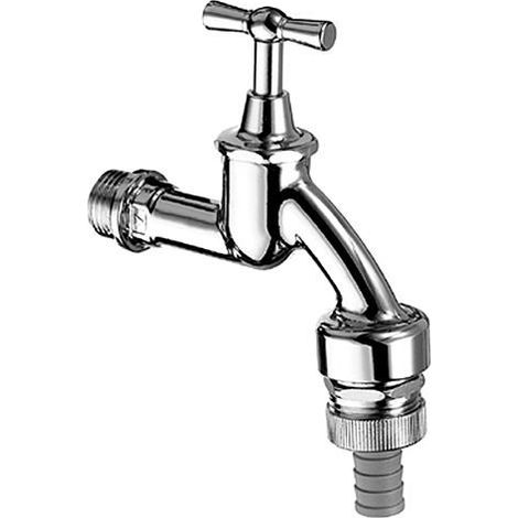 Schell valve de sortie 034170699 chromé , partie supérieure avec poignée à bascule, combinaison de fusibles